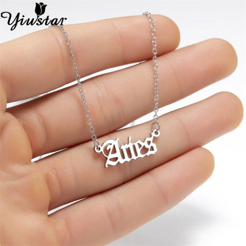 Load image into Gallery viewer, Star Sign Necklace
