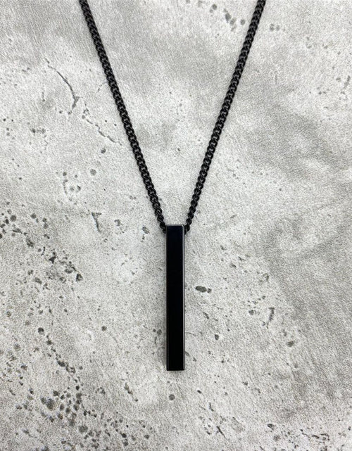 Load image into Gallery viewer, Rectangle Pendant Necklace
